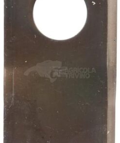 Cuchilla izda. de segadora 94 x 48 x 3 mm orificio Ø 23 mm adecuada para Mörtl (paquete de 25 unidades)
