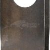 Cuchilla segadora Izd. 101x48x4 mm bore Ø23 mm válida para Mörtl , paquete de 25 uds.