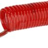 Tubo de aire en espiral 6 m M22x1,5 rojo