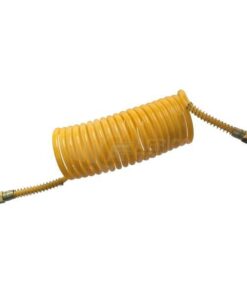 Tubo de aire en espiral 6 m M22x1,5 amarillo