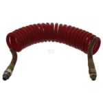 Tubo de aire en espiral 6 m M16x1,5 rojo