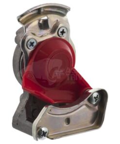 Cabezal de acoplamiento abierto M22x1.5 rojo