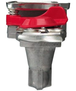 Cabezal de acoplamiento automático 2x M16x1,5 rojo