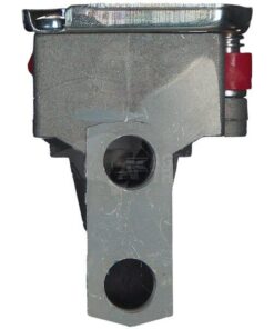 Cabezal de acoplamiento automático 2x M16x1,5 rojo