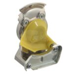Cabezal de acoplamiento abierto M16x1.5 amarillo