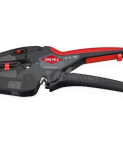 KNIPEX 12 72 190 NexStrip Herramienta multifuncional para electricistas con fundas de plástico antideslizantes 190 mm