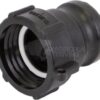 Camlock Tipo A 2" rosca hembra S60x6, polipropileno