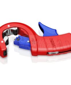 KNIPEX 90 23 01 BK DP50 Cortatubos para tubos de plástico usados en instalaciones domésticas y bajantes recubiertos de plástico 202 mm