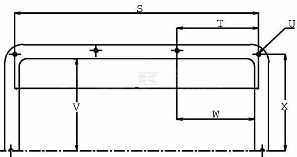 Depósito de aluminio sin tapa NG 70
