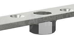 Placa de soporte tam. 0