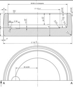 Tuerca para TC4038 4 Tuerca para TC4038