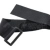 Cinta con hebilla y velcro 406 mm nylon negro, max. Ø129.5 mm, Kramp