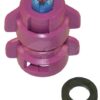 Tobera anti-deriva, venturi, simple chorro plano TD 110° 025 violeta cerámica Agrotop