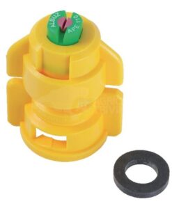 Tobera anti-deriva, venturi, simple chorro plano TD 110° 02 amarillo cerámica Agrotop