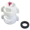 Tobera anti-deriva, venturi, simple chorro plano TD 110° 08 blanco cerámica Agrotop