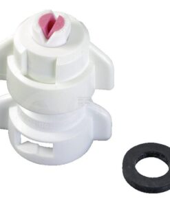 Tobera anti-deriva, venturi, simple chorro plano TD 110° 08 blanco cerámica Agrotop
