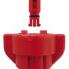 Boquilla de inyección de aire TD 60° 04 cerámica rojo/gris Agrotop