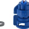 Tobera de inyección de aire antideriva TD 80° 03, azul cerámica Agrotop