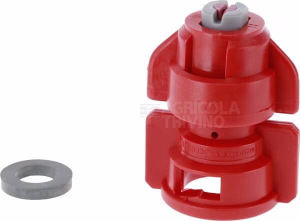 Tobera de inyección de aire antideriva TD 80° 04, cerámica roja Agrotop