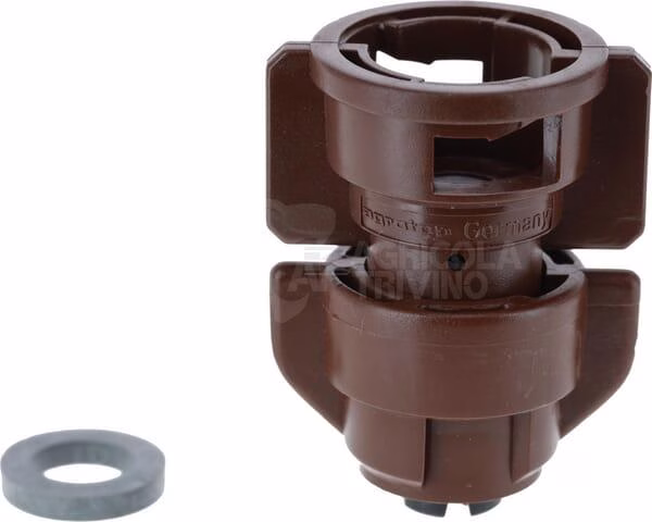 Tobera de inyección de aire antideriva TD 80° 05, cerámica marrón Agrotop