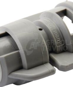 Tobera anti-deriva, venturi, doble chorro plano TDHS 110° 06 gris cerámica Agrotop