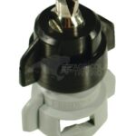 Boquilla anti-deriva, venturi, simple chorro excéntrico TDOC 80° 06 gris latón Agrotop