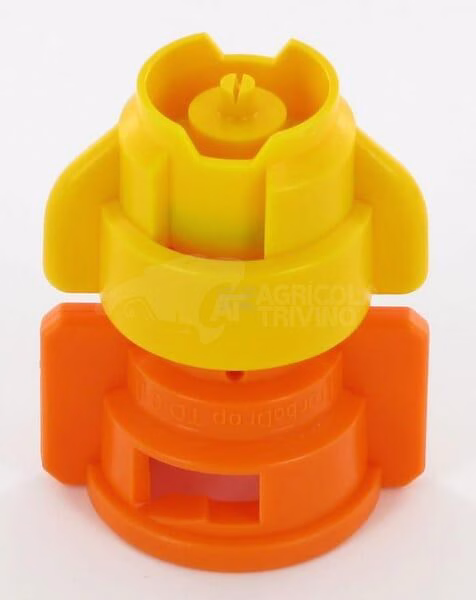 Tobera anti-deriva, venturi, simple chorro plano TDXL 110° 01 naranja plástico Agrotop