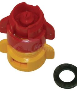 Tobera anti-deriva, venturi, simple chorro plano TDXL 110° 02 amarillo plástico Agrotop