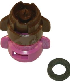Tobera anti-deriva, venturi, simple chorro plano TDXL 110° 025 violeta plástico Agrotop