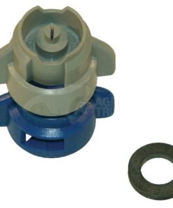 Tobera anti-deriva, venturi, simple chorro plano TDXL 110° 03 azul plástico Agrotop