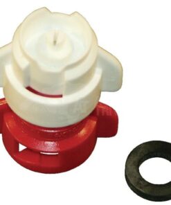 Tobera anti-deriva, venturi, simple chorro plano TDXL 110° 04 rojo plástico Agrotop