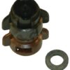 Tobera anti-deriva, venturi, simple chorro plano TDXL 110° 05 marrón plástico Agrotop