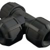Pieza en T Alu-line Ø63mm