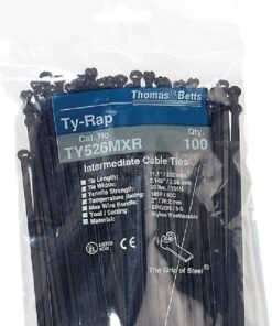 Brida cables 6,9x340mm negra