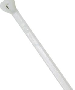 Brida cables 4,8x186mm blanca