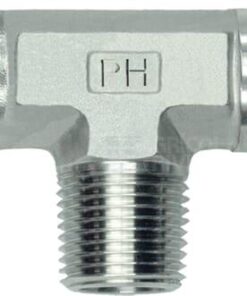 Acoplamiento en T con espárrago macho 6L x 1/8