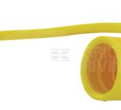 Tapón antipolvo PVC amarillo para racor ANV-1-GAS-M