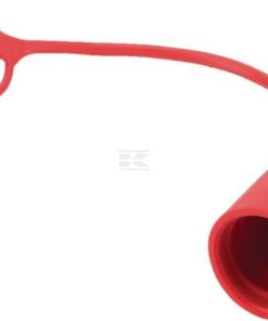Tapón antipolvo PVC rojo para racor ANV-1"