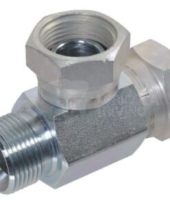 Racor en T 2x tuerca 3/8 BSP
