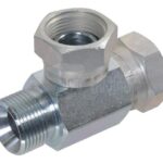 Racor en T 2x tuerca 1/4 BSP