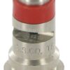 Tobera estándar, chorro espejo TF 04 rojo acero inoxidable TeeJet