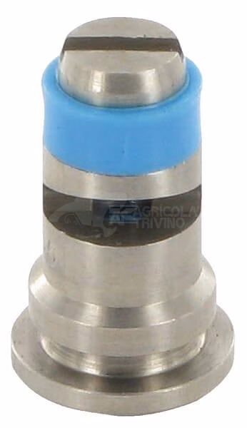 Tobera estándar, chorro espejo TF 03 azul acero inoxidable TeeJet 1 Tobera estándar, chorro espejo TF 03 azul acero inoxidable TeeJet