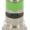 Tobera estándar, chorro espejo TF 015 verde acero inoxidable TeeJet 3 Tobera estándar, chorro espejo TF 015 verde acero inoxidable TeeJet