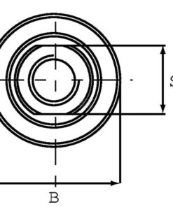 Estrangulador 1/2 BSP 12 Estrangulador 1/2 BSP