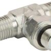 Adaptador-T 7/16"JIC x 1/8"BSP 10 Adaptador-T 7/16"JIC x 1/8"BSP