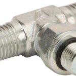 Adaptador-T 7/16"JIC x 1/8"BSP