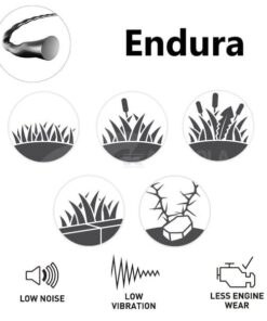 Hilo de corte Ø3,5x103m, Oval twist, negro, Kramp Endura