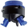Tapón para boquilla doble, tipo bayoneta, SW12.6, color azul, con junta, Lechler
