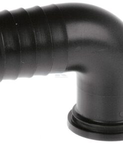 Racor para manguera 90° 11mm para tuerca de 1/2"