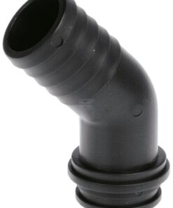 Racor para manguera 45° 40mm para tuerca de 1 1/2"